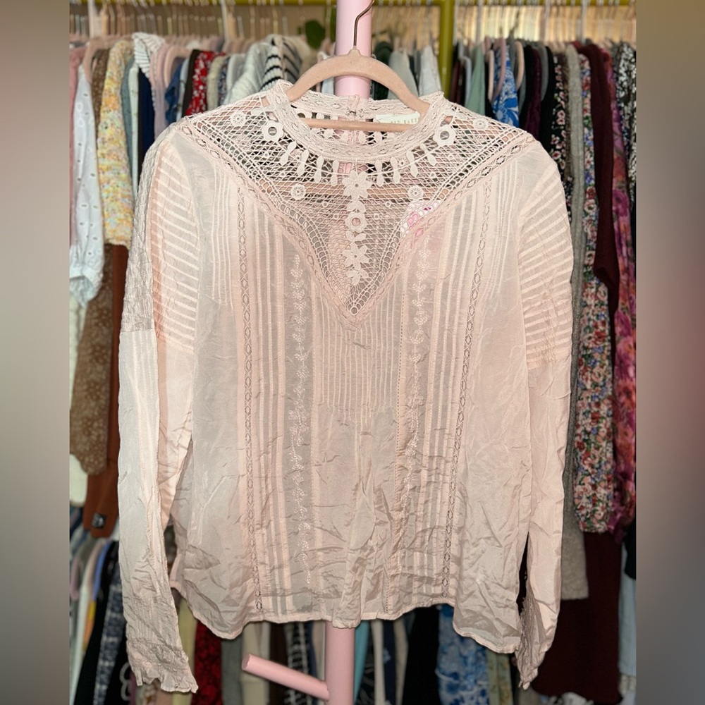 Ted Baker Pink Longsleeves Top